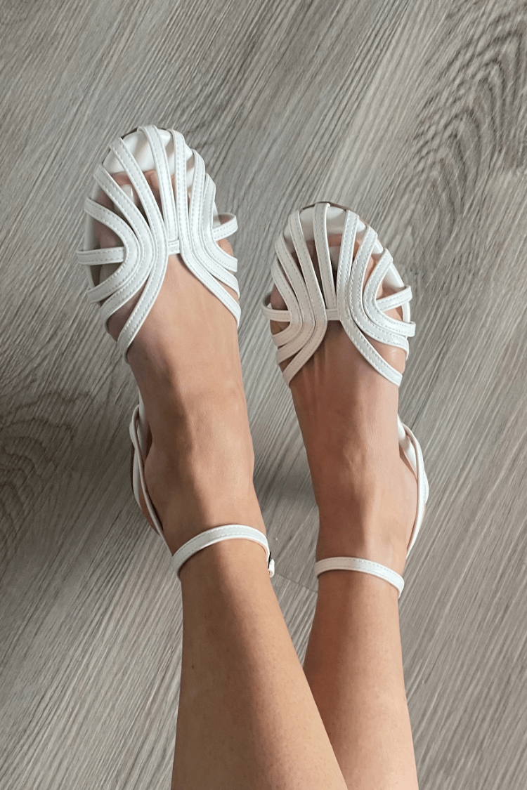 Vittoria | Sandalias Joya Dorada