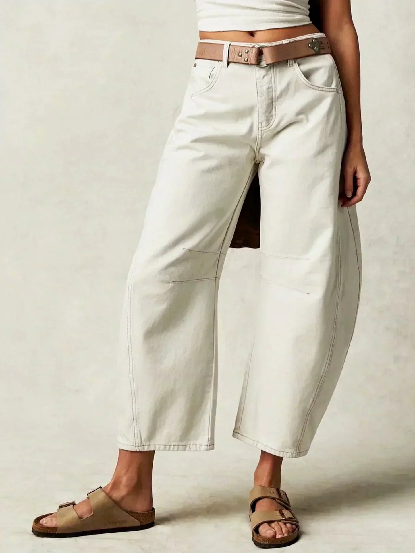 Dani | Jeans barrel elegantes
