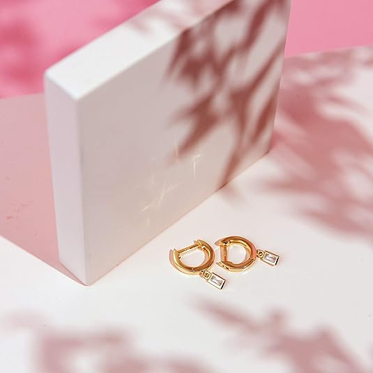 <p>Aretes Colgantes de Barra | Oro</p>