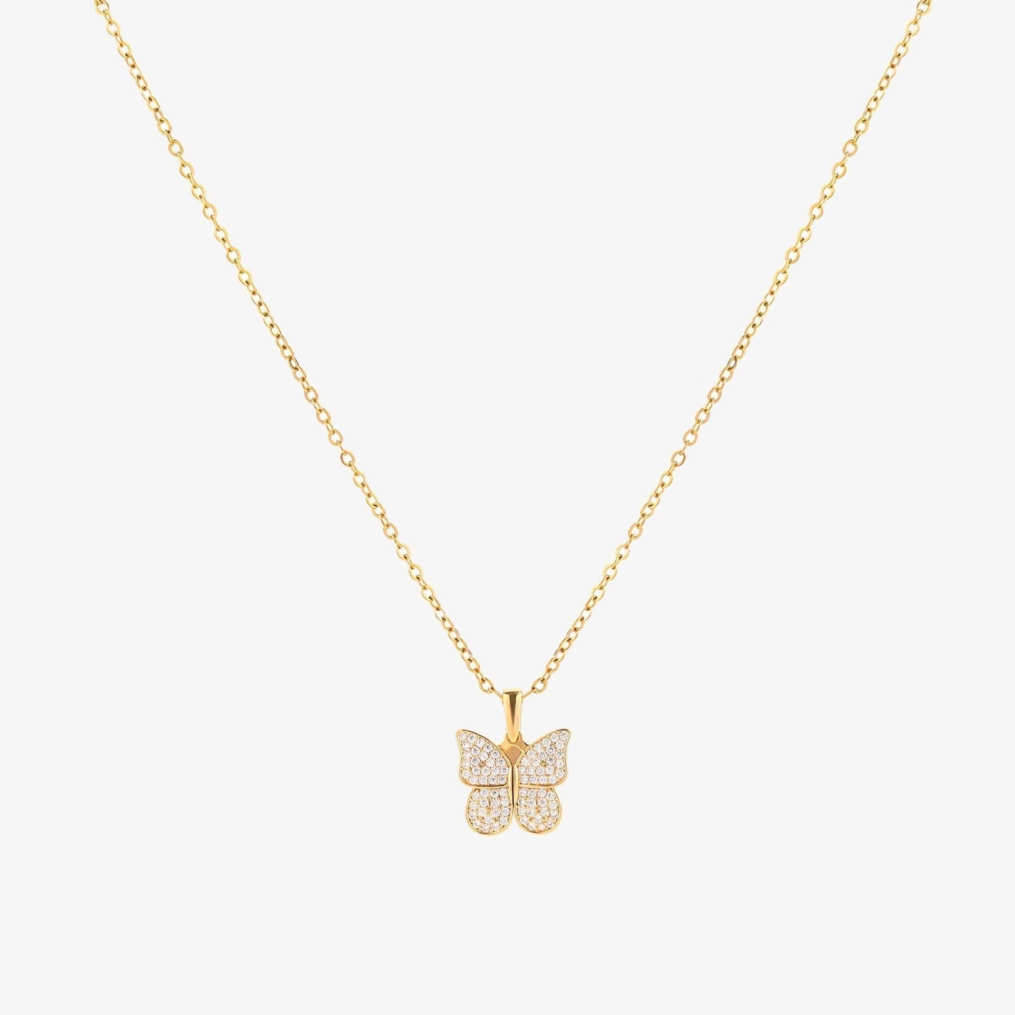 <p>Collar Mariposa Radiante | Oro</p>