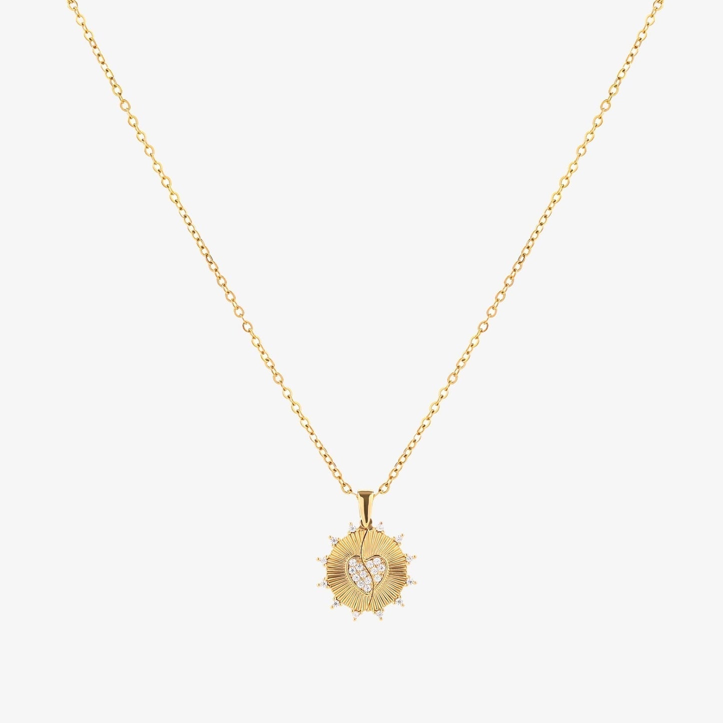 <strong>Collar Amor Rayo de Sol</strong> | Oro