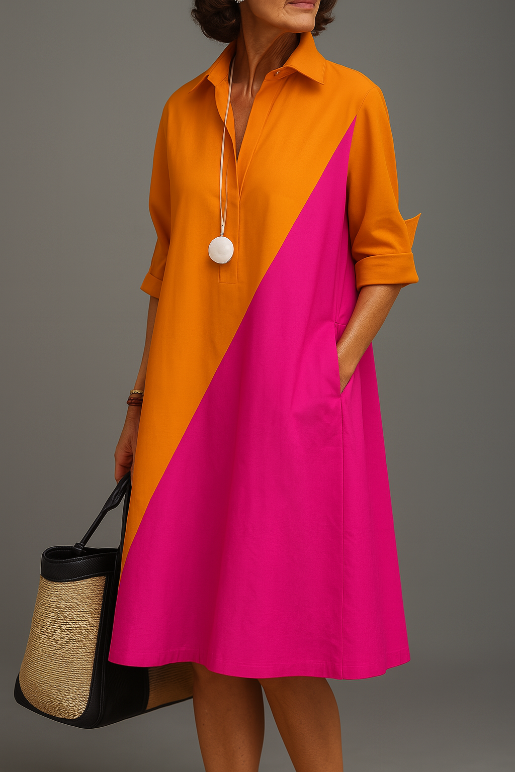 Kayla | Vestido midi elegante y estiloso