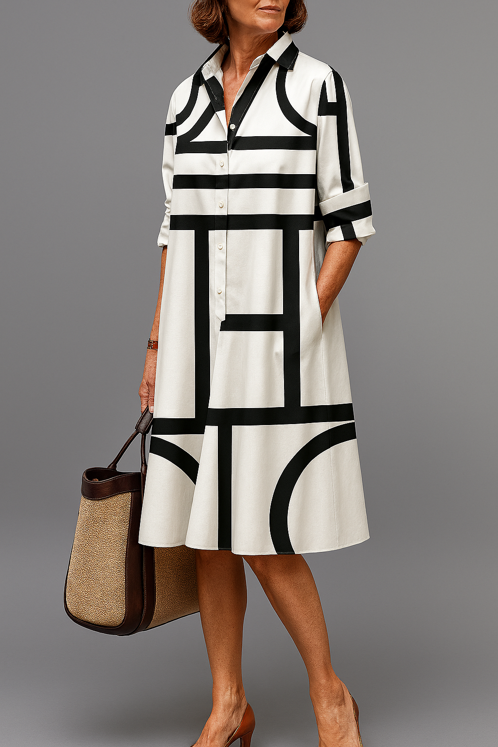 Ellie | Vestido midi elegante y estiloso