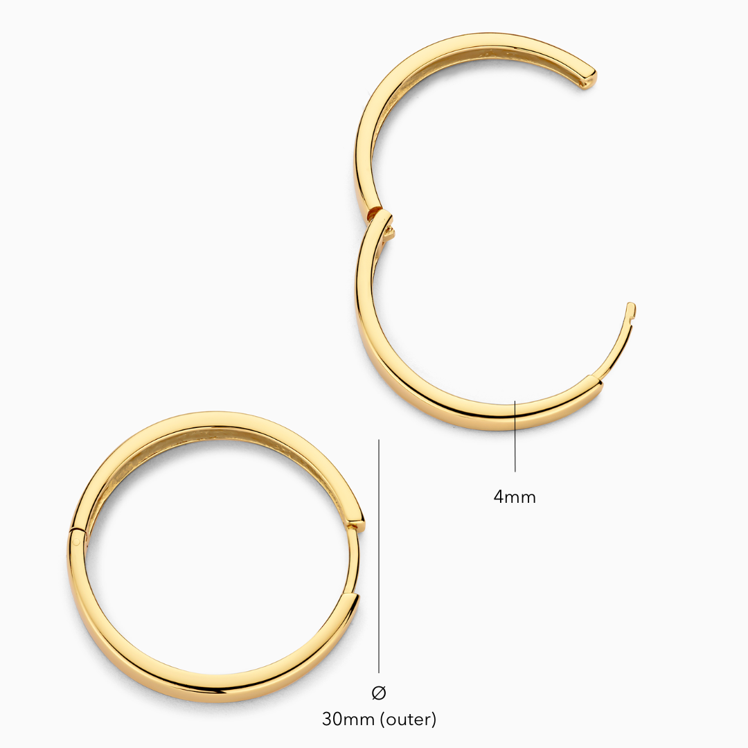 Gia Aros de Aro Statement | Oro
