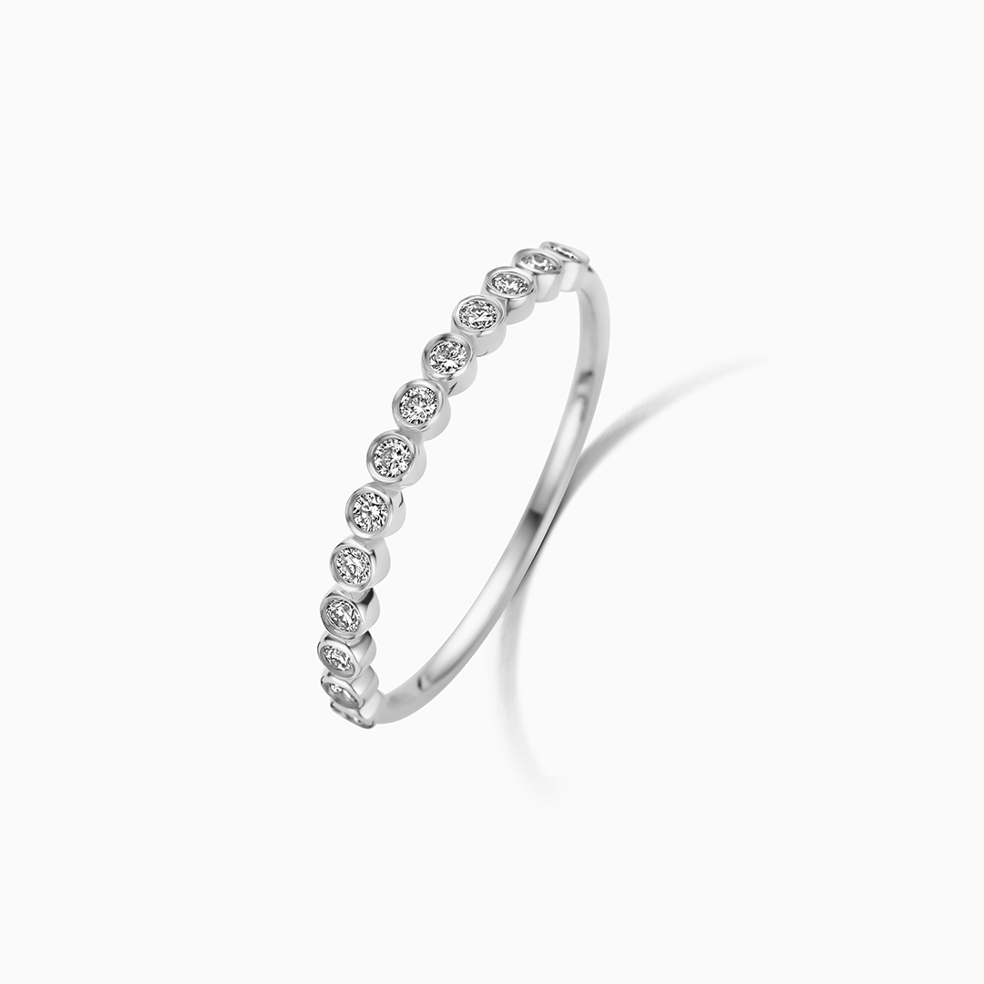 <p>Anillo Burbuja en <strong>oro</strong></p>