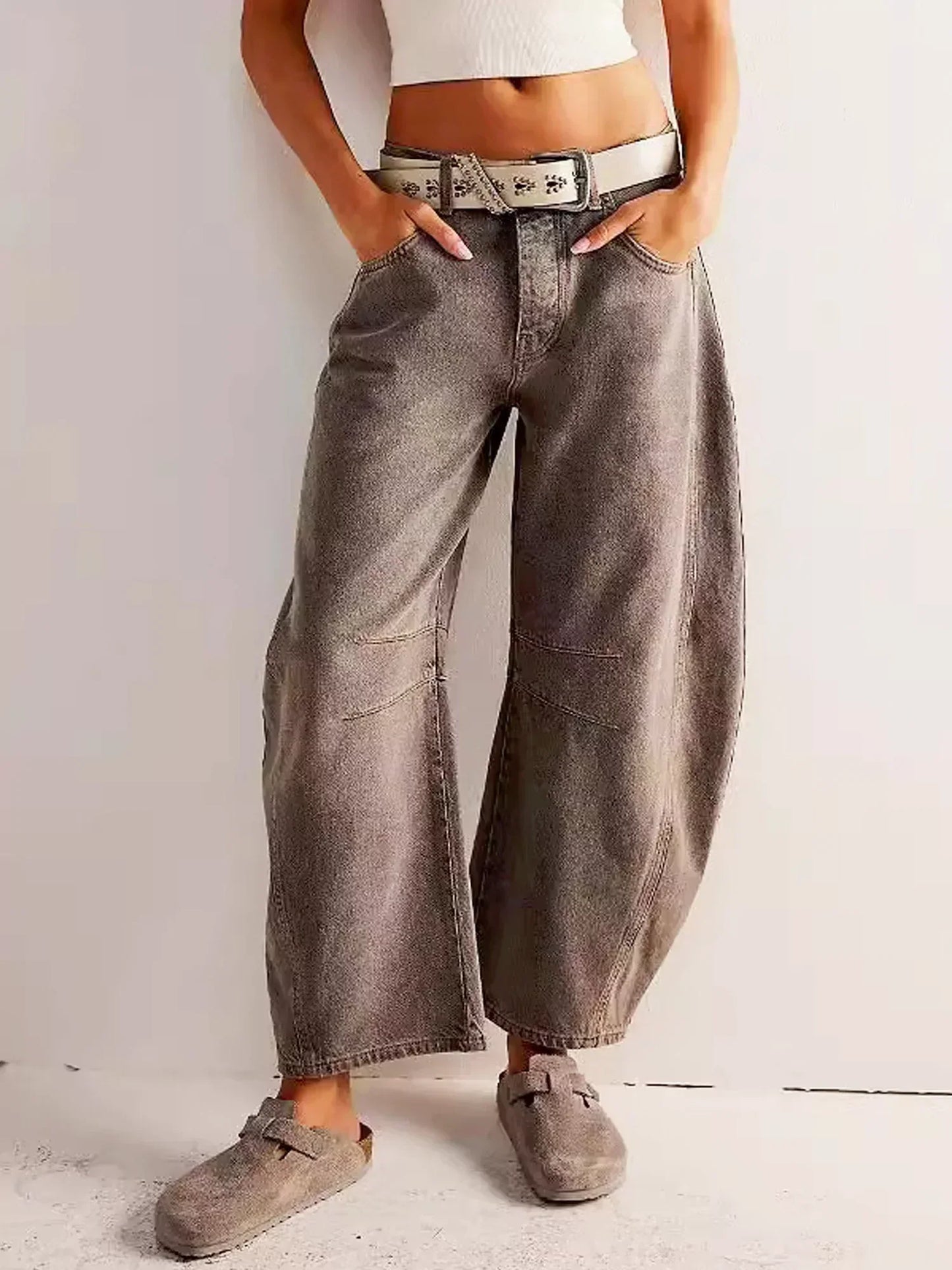 Dani | Jeans barrel elegantes