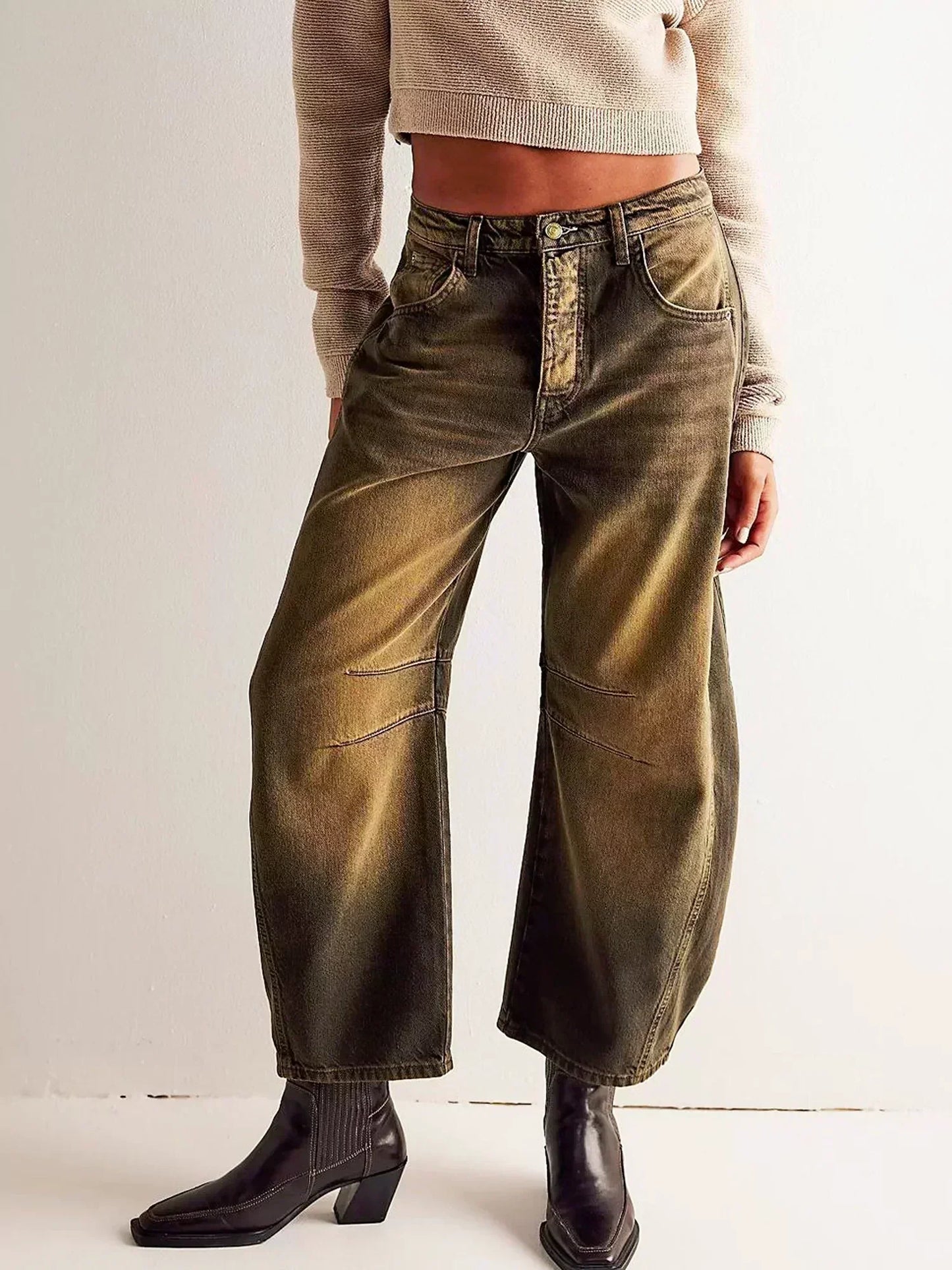 Dani | Jeans barrel elegantes