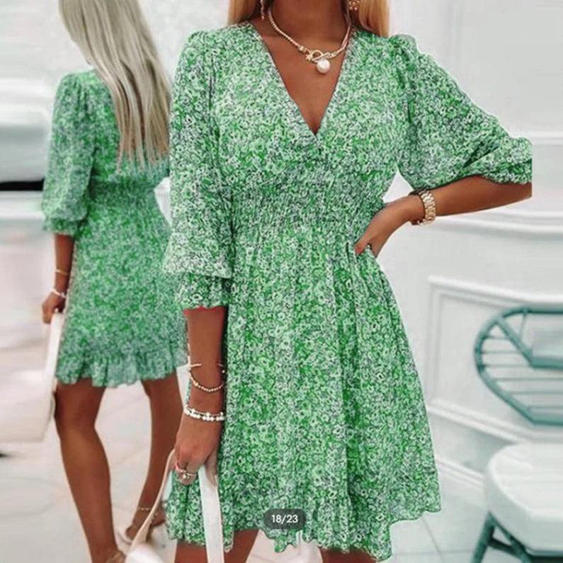 Sunna - Vestido elegante con flores