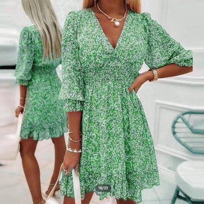 Sunna - Vestido elegante con flores