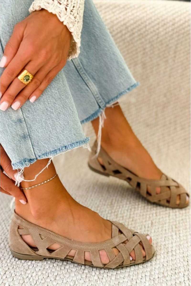 Caterina | Sandalias Tejidas de Verano
