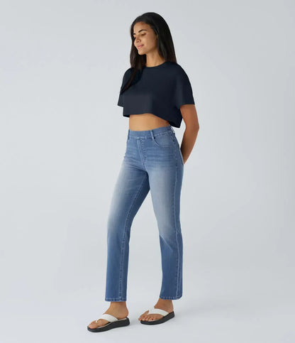 ComfortFit™ - Pantalones elásticos cómodos de tiro alto