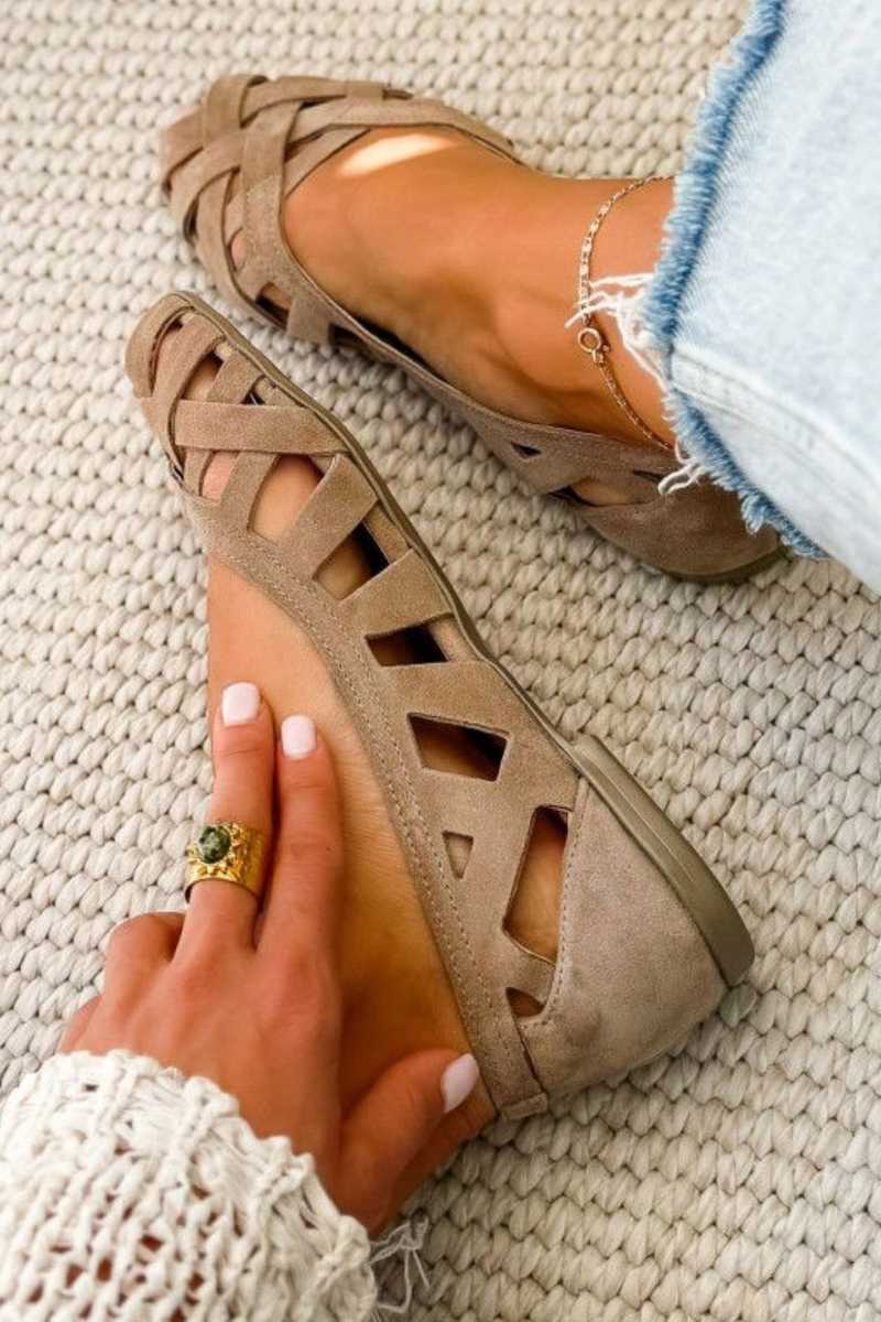 Caterina | Sandalias Tejidas de Verano