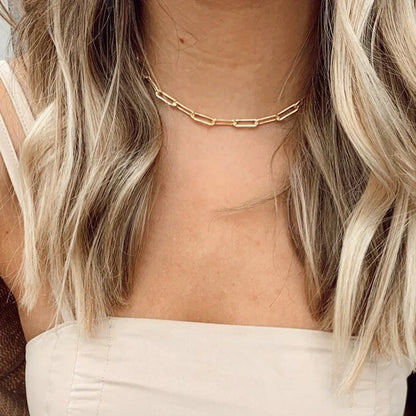 Archen Elegante Collar de Cadena | Oro