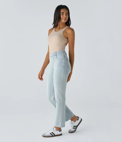 ComfortFit™ - Pantalones elásticos cómodos de tiro alto