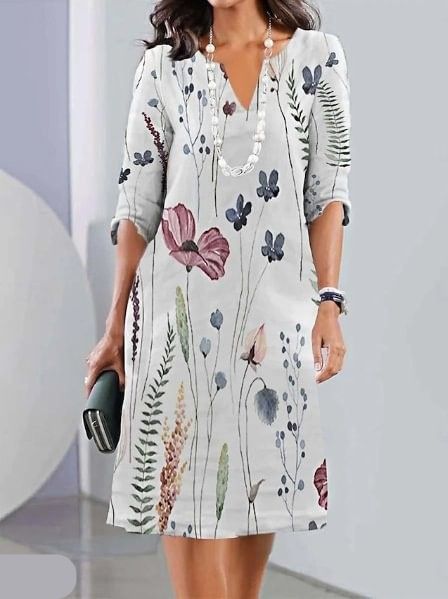 Eleanor | Vestido de flores en capas