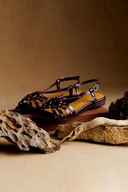 Bianca | Sandalias Artesanales Tonos Tierra