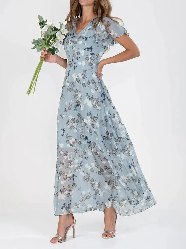 Jessa | Vestido maxi Brisa floreciente