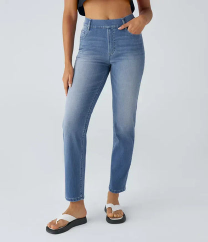 ComfortFit™ - Pantalones elásticos cómodos de tiro alto
