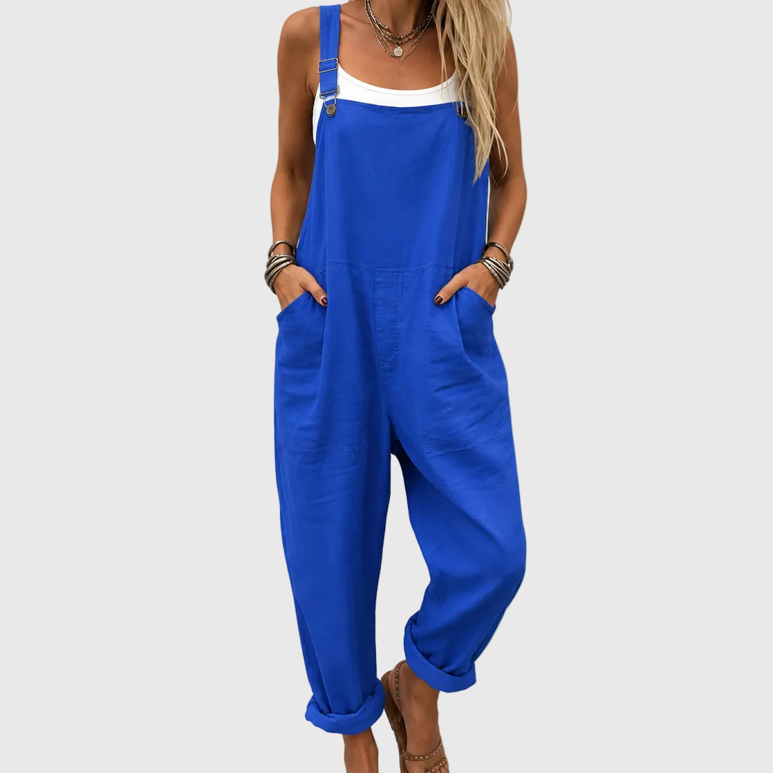 <p>Suave Mono Azul Casual</p>