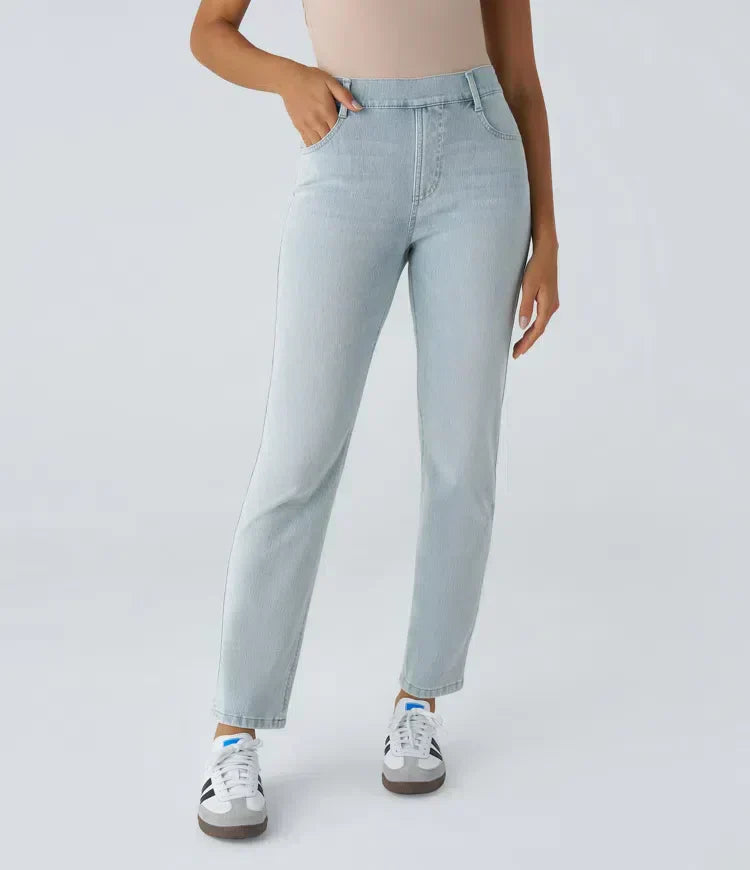 ComfortFit™ - Pantalones elásticos cómodos de tiro alto
