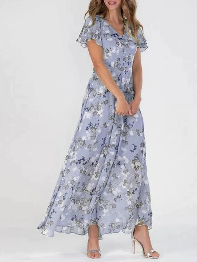 Jessa | Vestido maxi Brisa floreciente
