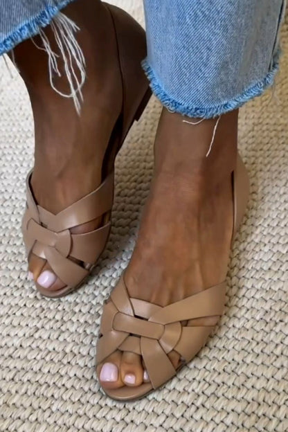 Serafina | Sandalias Tejidas Naturales
