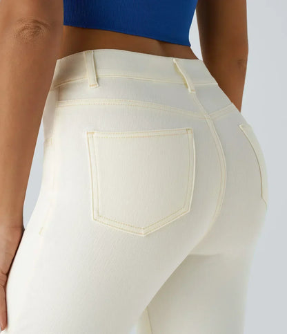 ComfortFit™ - Pantalones elásticos cómodos de tiro alto