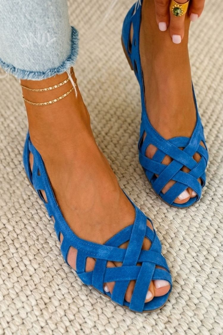 Caterina | Sandalias Tejidas de Verano