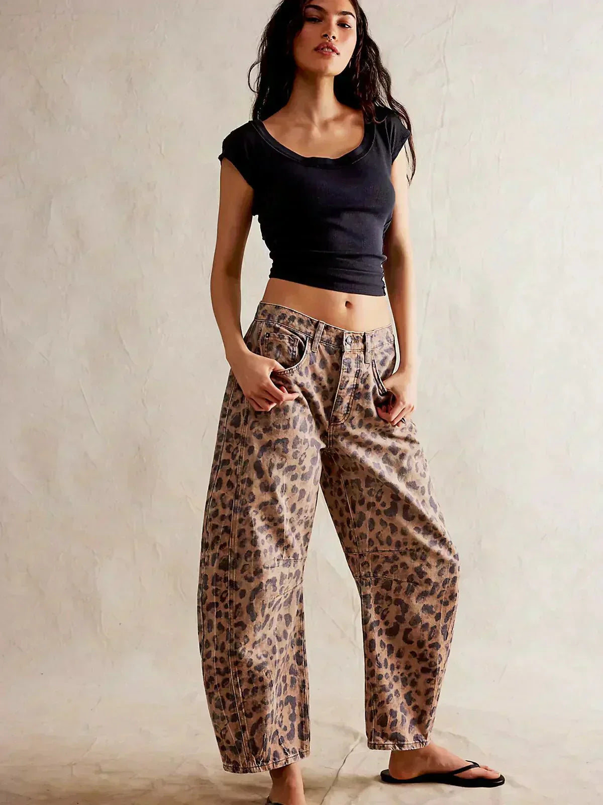 Dani | Jeans barrel elegantes