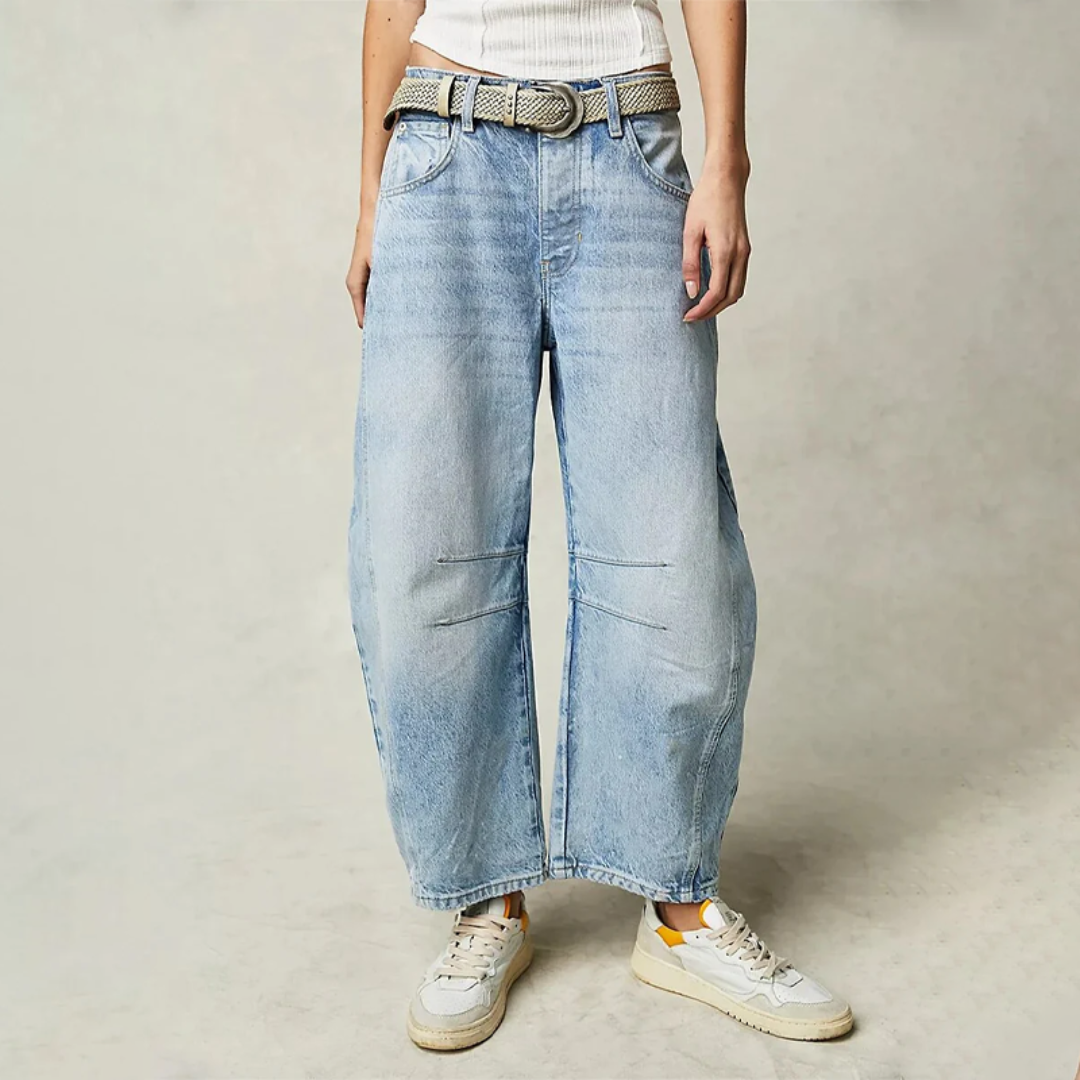 RIA | JEANS ESTILOSOS CON PIERNA ANCHA