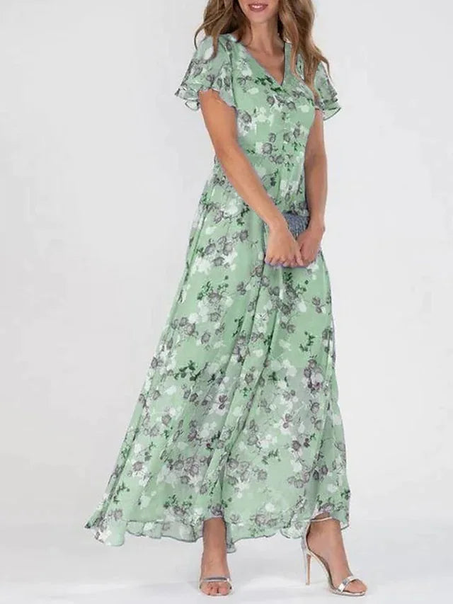 Jessa | Vestido maxi Brisa floreciente