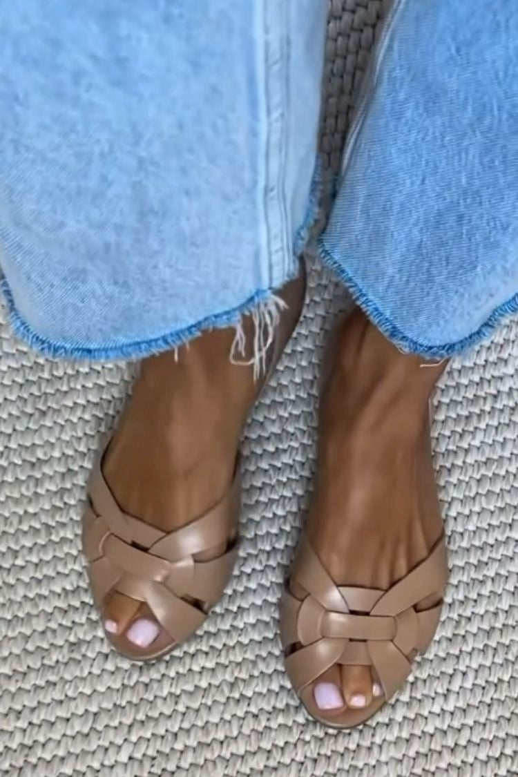 Serafina | Sandalias Tejidas Naturales