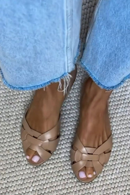 Serafina | Sandalias Tejidas Naturales