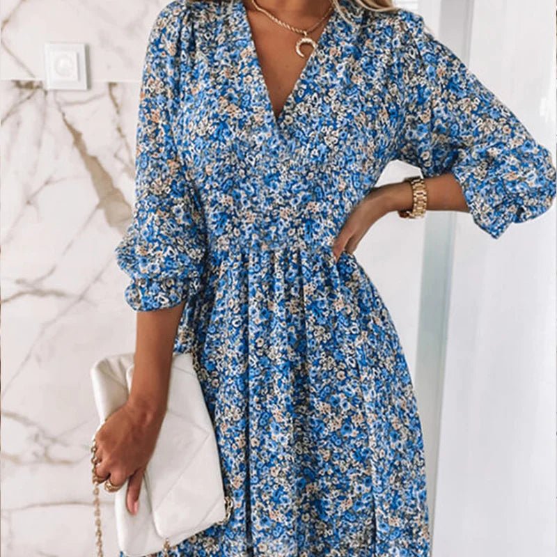 Sunna - Vestido elegante con flores