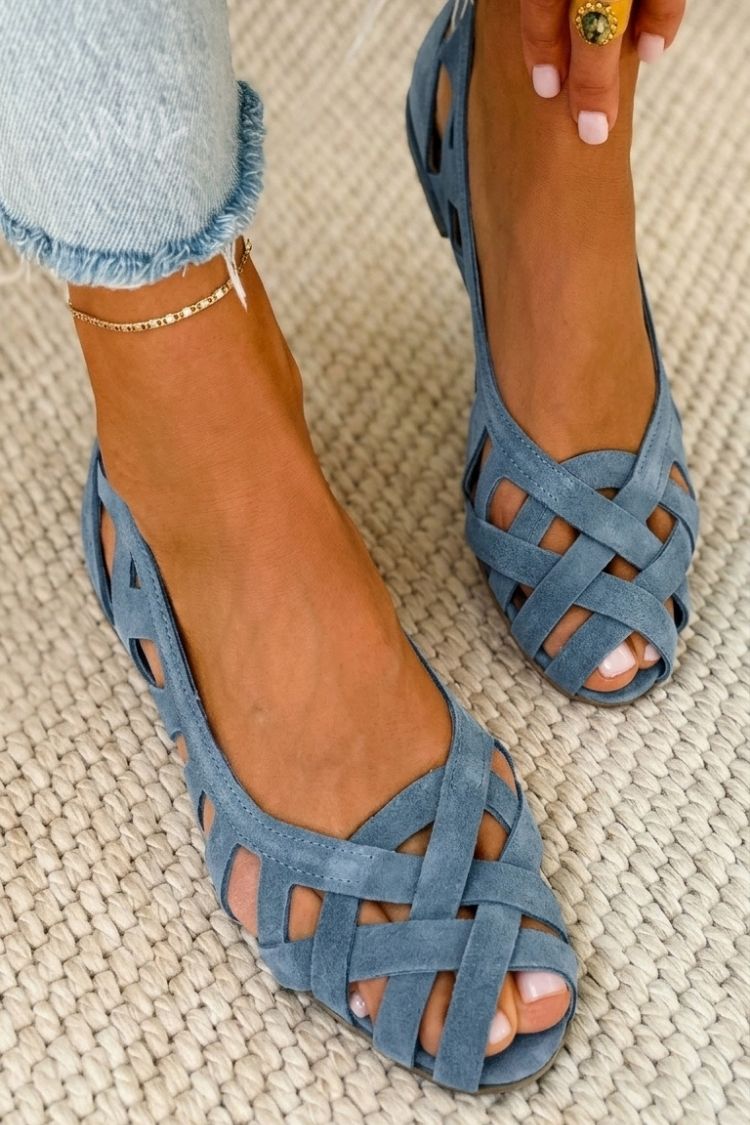 Caterina | Sandalias Tejidas de Verano