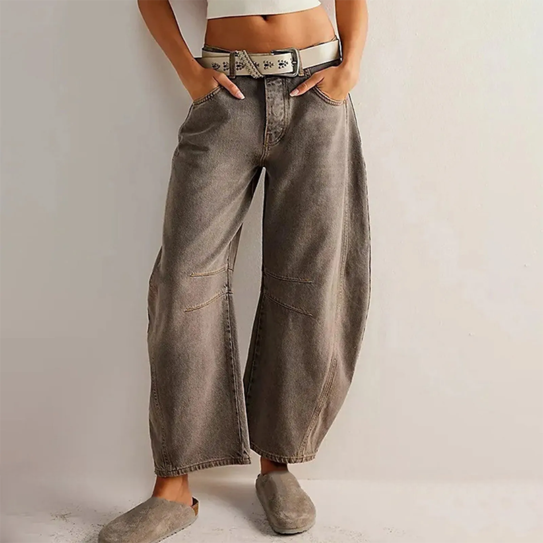 RIA | JEANS ESTILOSOS CON PIERNA ANCHA