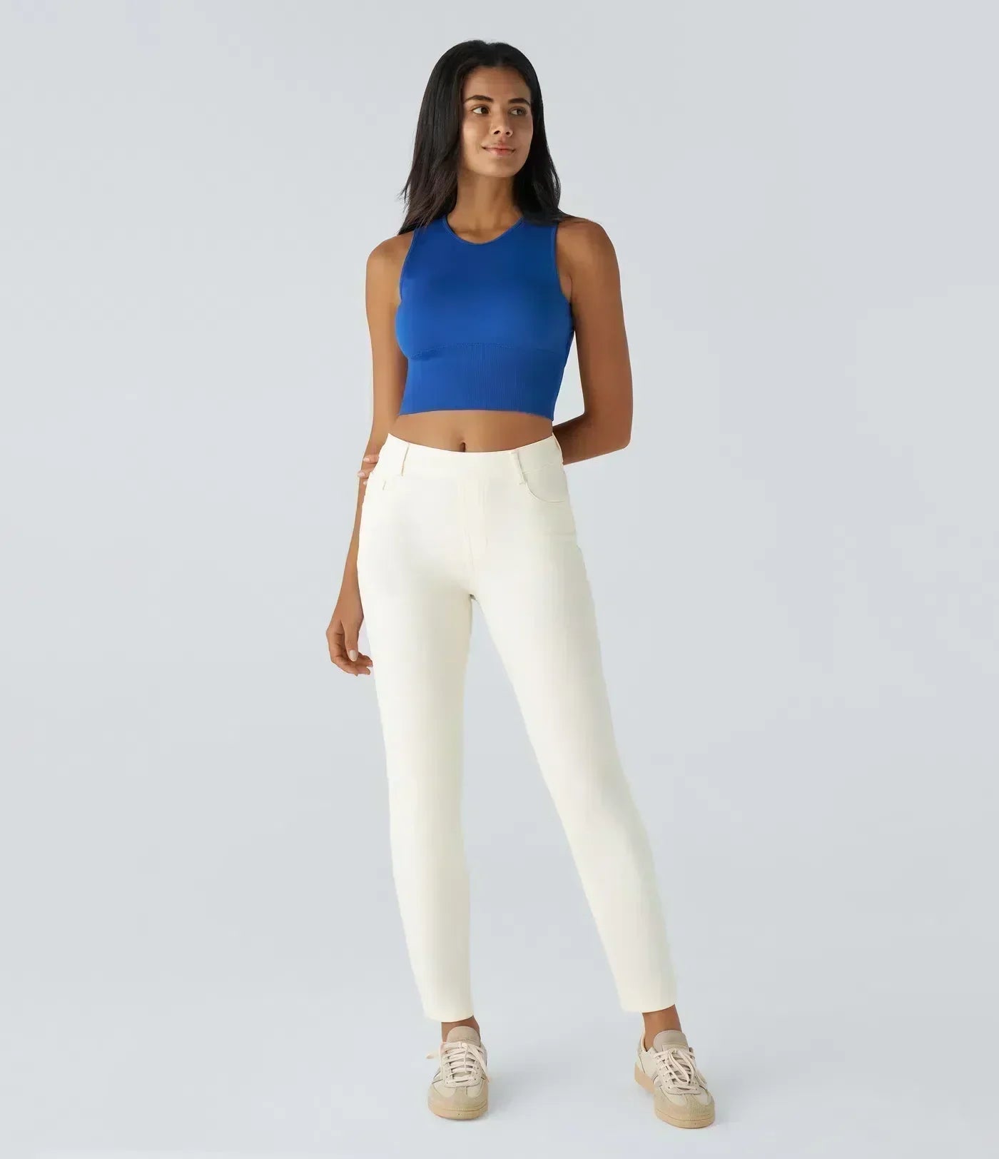 ComfortFit™ - Pantalones elásticos cómodos de tiro alto