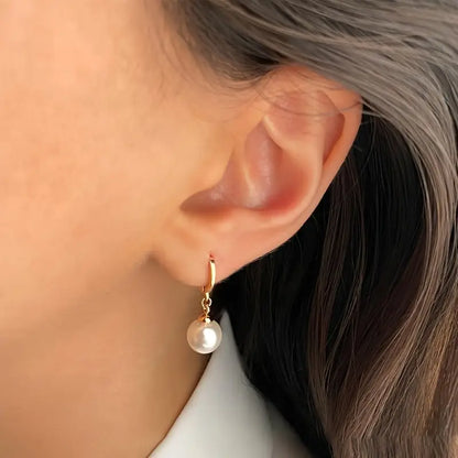Golden Grace Conjunto de Joyería con Perlas | Oro