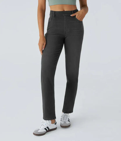 ComfortFit™ - Pantalones elásticos cómodos de tiro alto