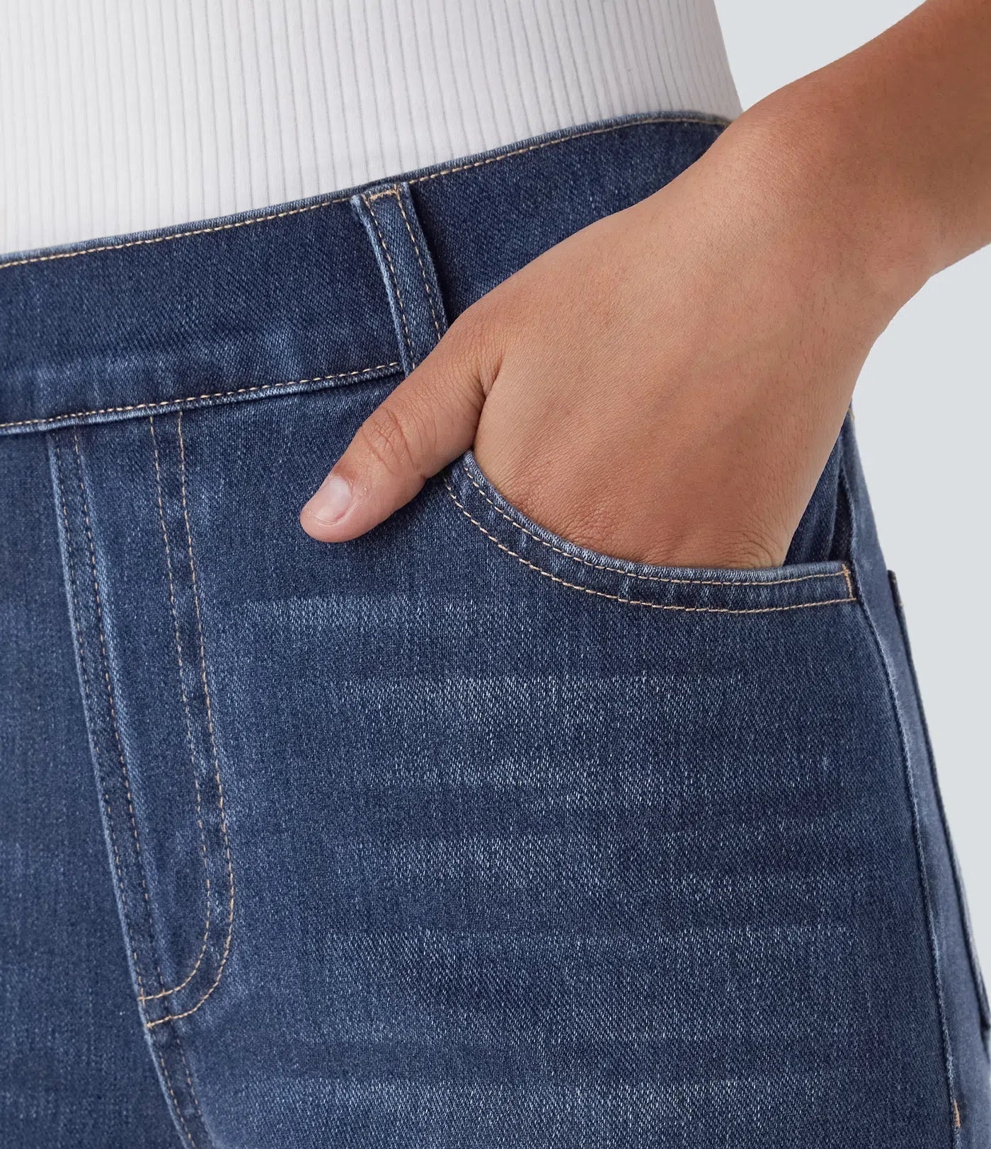 ComfortFit™ - Pantalones elásticos cómodos de tiro alto