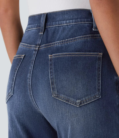 ComfortFit™ - Pantalones elásticos cómodos de tiro alto