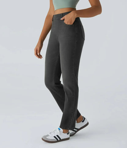 ComfortFit™ - Pantalones elásticos cómodos de tiro alto