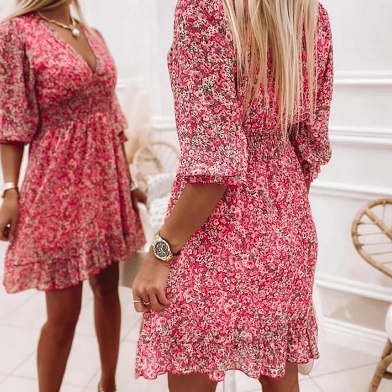 Sunna - Vestido elegante con flores