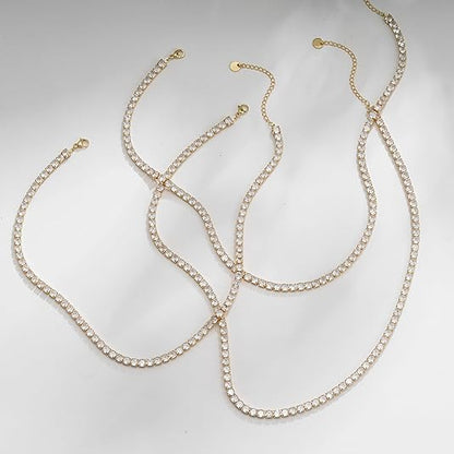 <p>Collar Tennis | Oro</p>