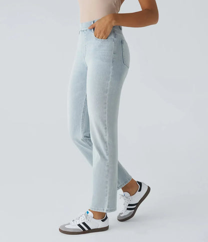 ComfortFit™ - Pantalones elásticos cómodos de tiro alto