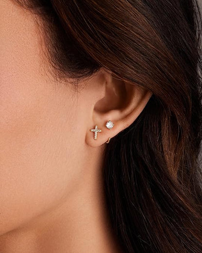 Pendientes de Aro Spark Tip | Oro