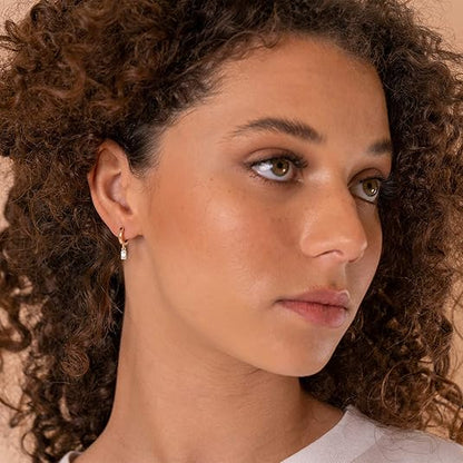 <p>Aretes Colgantes de Barra | Oro</p>