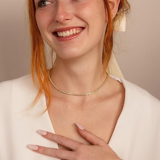 <p>Collar Tennis | Oro</p>