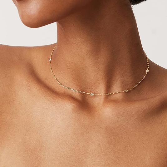 Nas necklace Starfall | Gold
