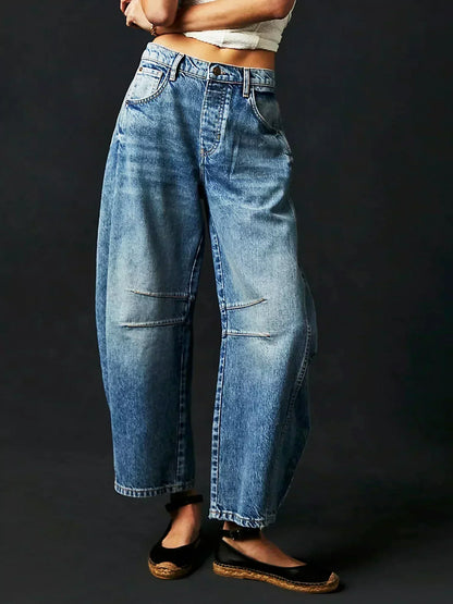 Dani | Jeans barrel elegantes